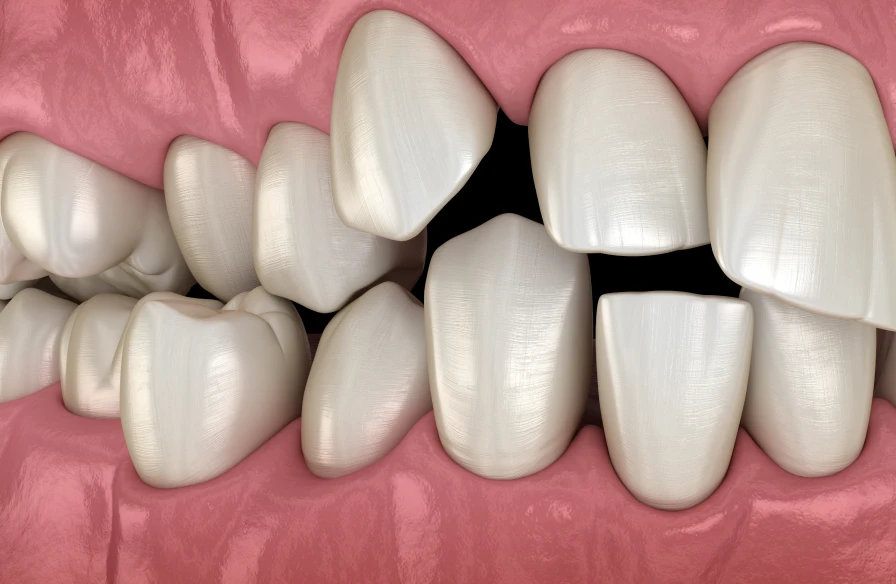 dents mal alignees traitements - Dents mal alignées